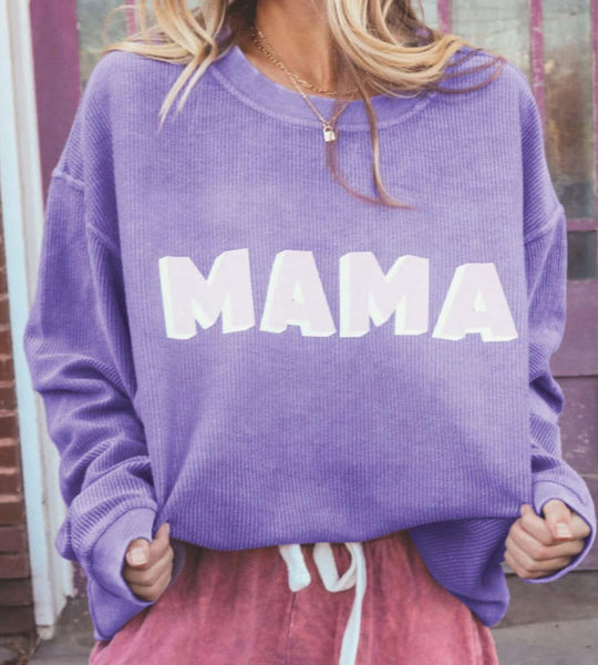 MAMA Graphic Crewneck Sweatshirt